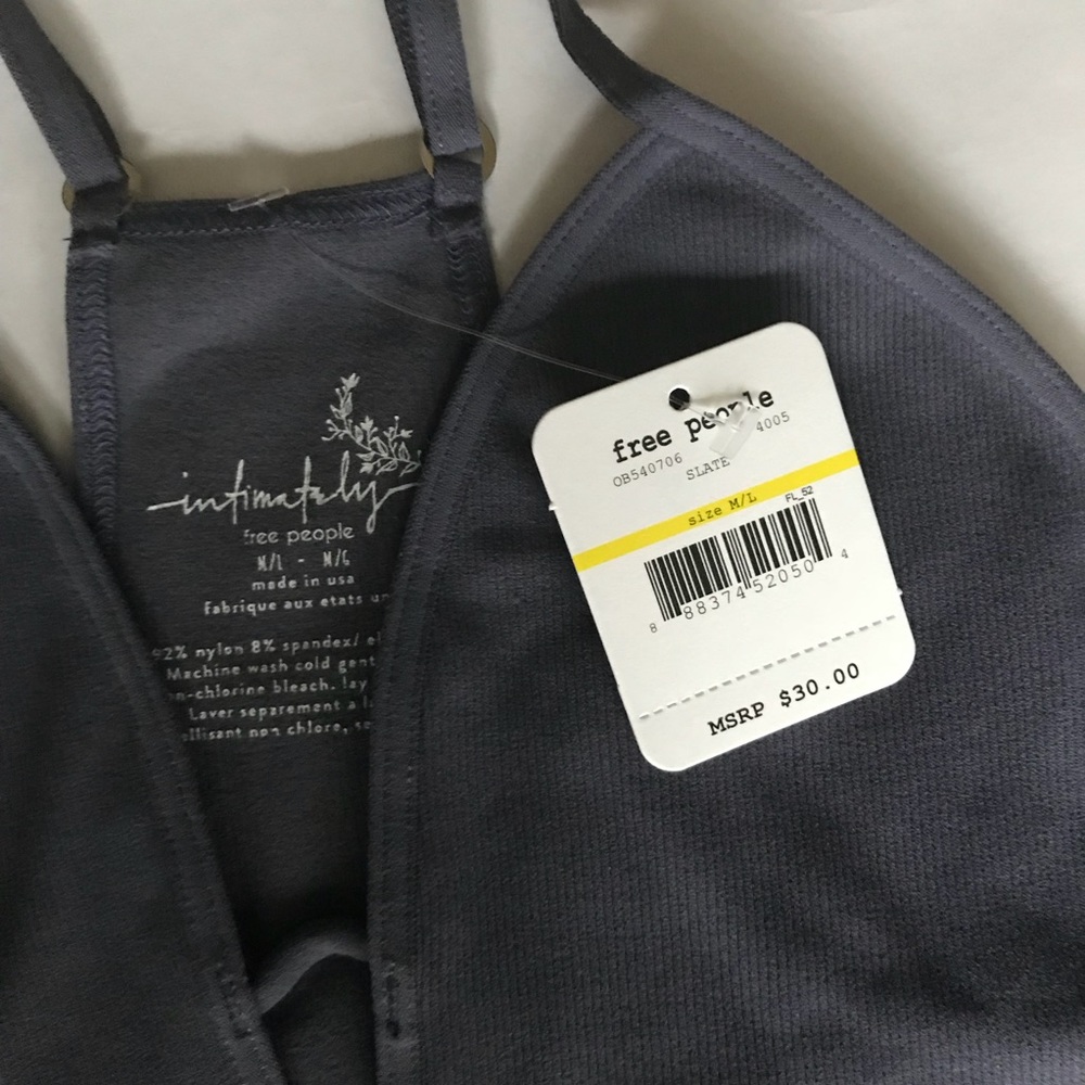 NWT Free People Bodysuit Size M/L - Picture 3 of 4